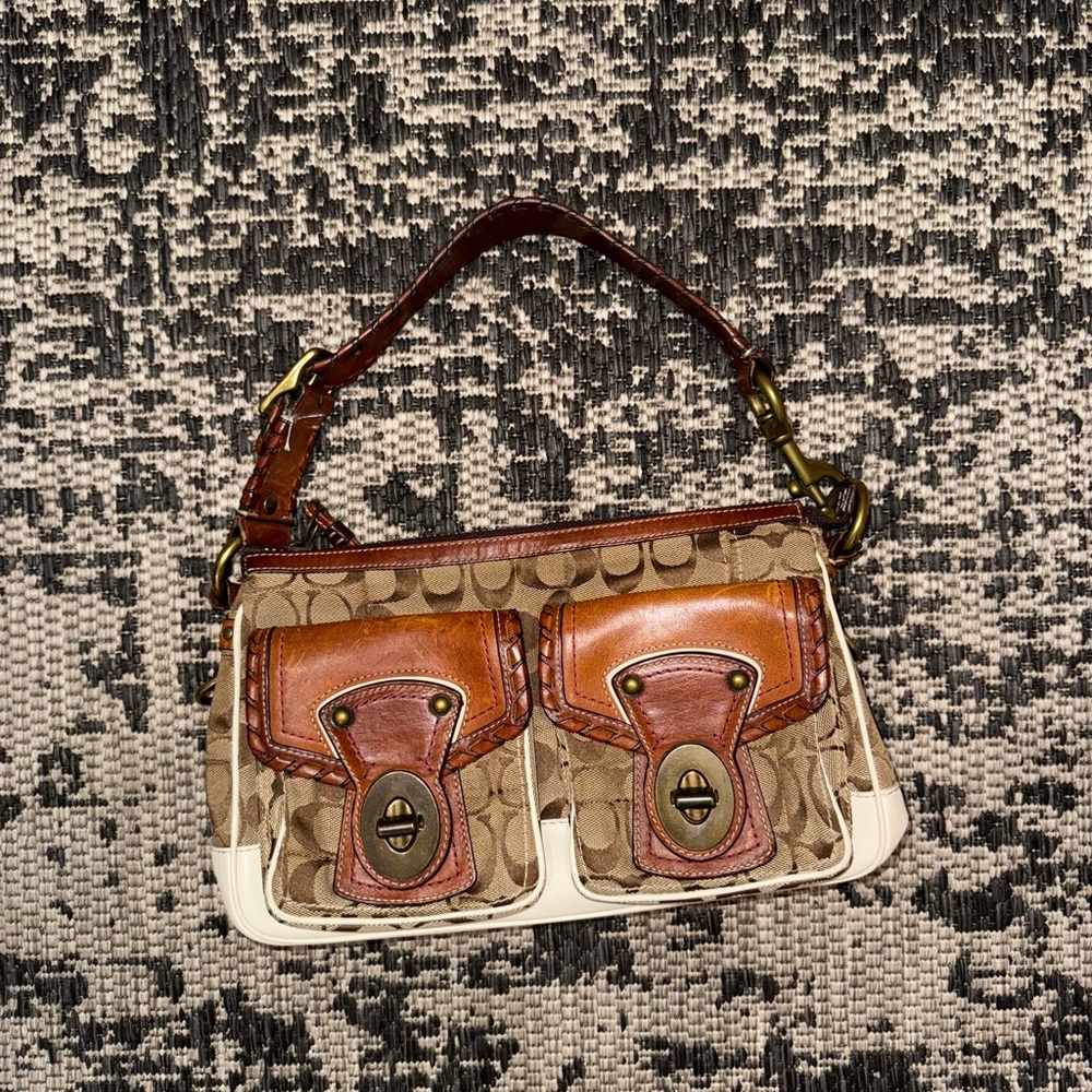 Coach Legacy Turnlock Shoulder Bag